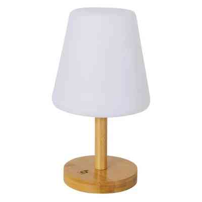 Ліхтар Bo-Camp Cambridge Rechargeable 200 Lumen Bamboo/White (5818792) Вінниця