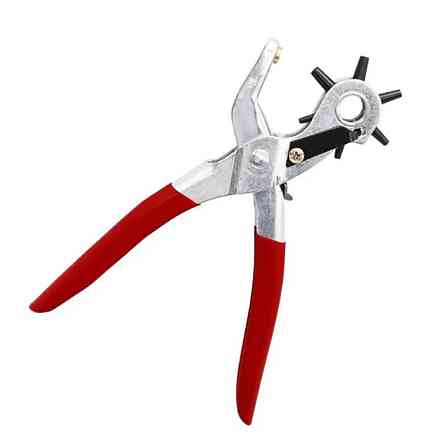 Револьверний дірокол для шкіри, тканини та картону Київ