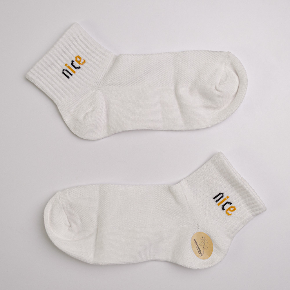 Набор носков женских хлопковых 10 пар Youstar 093 Низкие 37-41 Белый Сумы - изображение 7