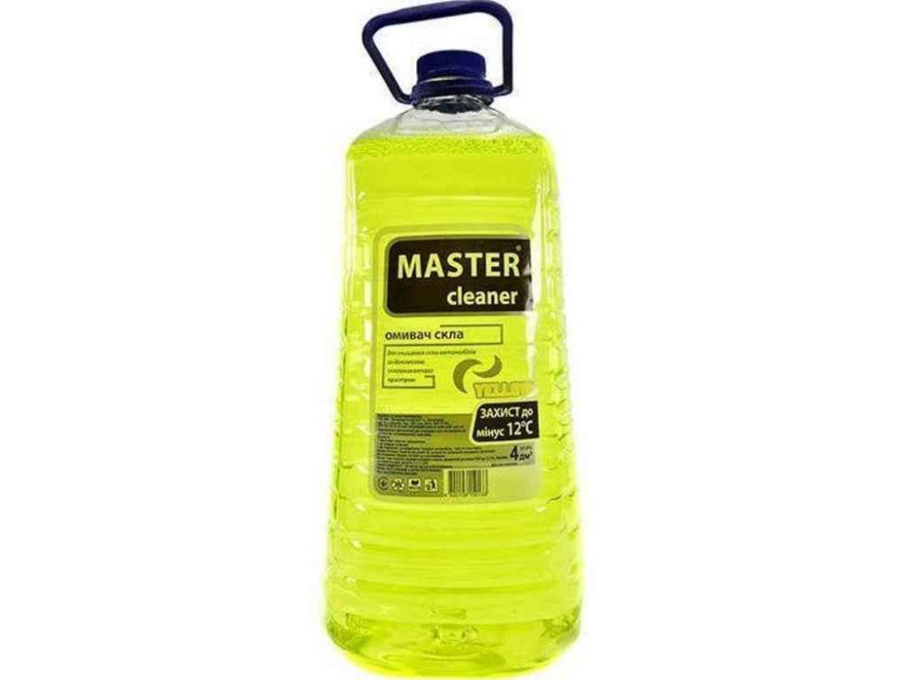 Рідина для омивання скла 4л Yellow (зима -12°С) ТМ ЗАПОРОЖ АВТО БЫТ ХИМ Київ - фото 1