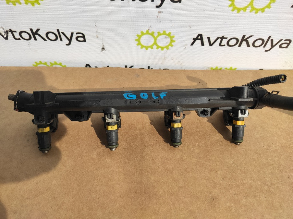 Паливна рейка (рампа форсунок) Skoda Fabia 1.4 1.6 бензин 1999-2006 (036133320) Ковель - изображение 1