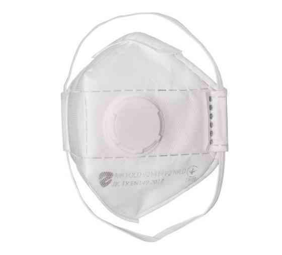 Респиратор одноразовый FFP2 с клапаном выдоха Sizam Air Fold 9214 Ровно