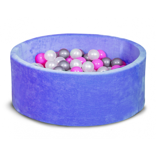 Сухой бассейн для дома Хатка, детский, синий 80 см Киев