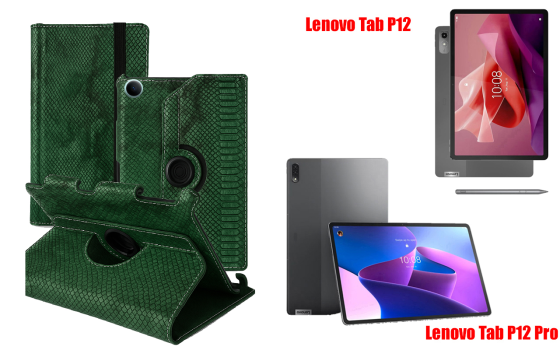 Чохол Spinner360 для планшета Lenovo Tab P12, Tab P12 Pro, колір Reptyliya Київ
