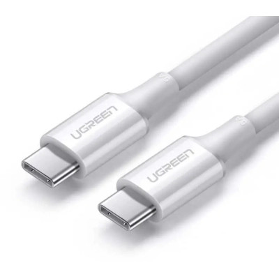 Дата кабель USB-C to USB-C 1.5m 5A 100W US300 white Ugreen (80370) Винница - изображение 1