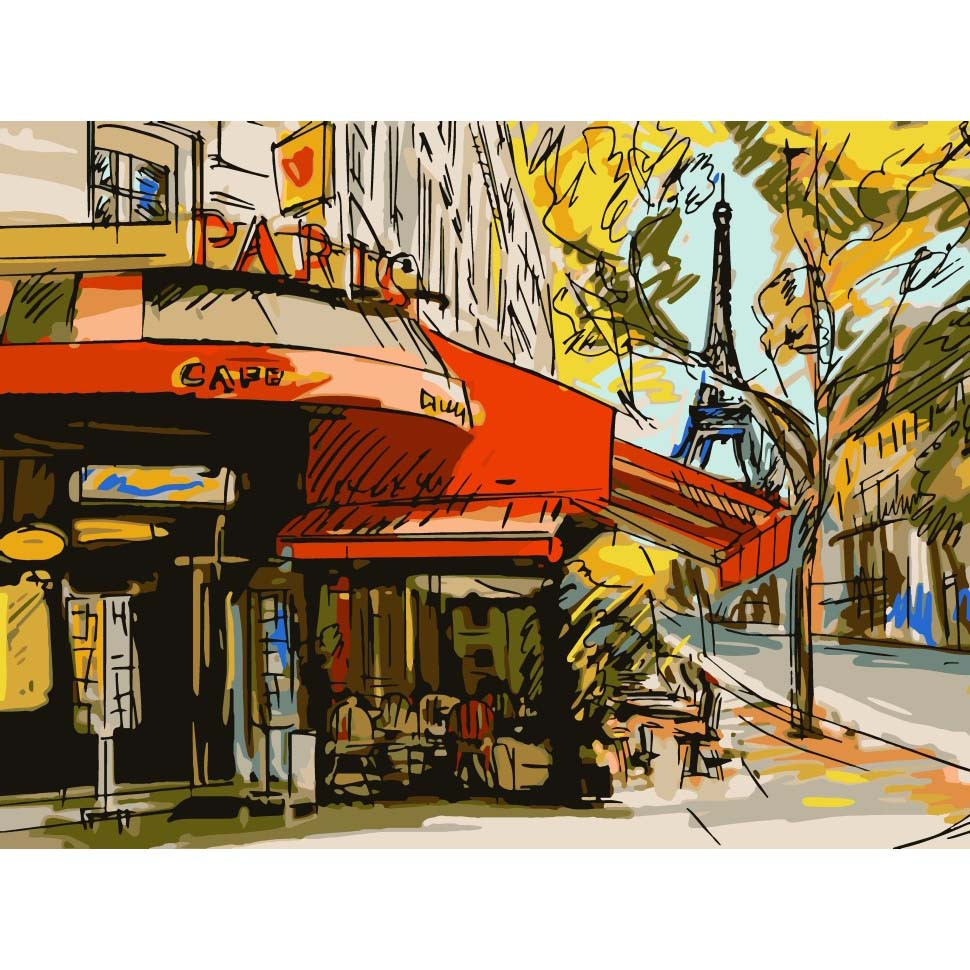 Картина по номерам 