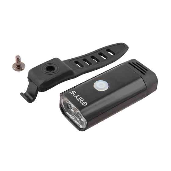 Фонарик на велосипед Grey's LED 2xCree XP-G 400lm 1050mAh USBпорт Львов