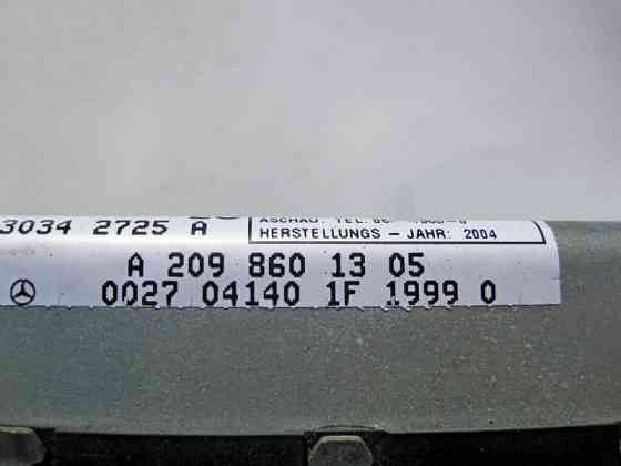 Mercedes-Benz  A2098601305 Подушка безпеки лівих дверей CLK C209 Одеса