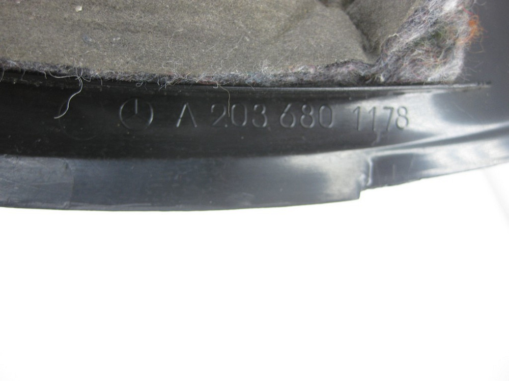 Mercedes-Benz  A2036801178 9051 Кришка лівого торця панелі приладів чорна C-Class S203 універсал Одеса - фото 8