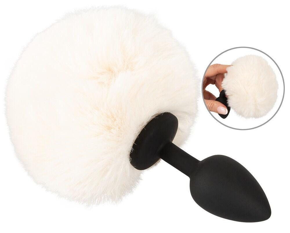 Анальна пробка FLUFFY BUNNY TAIL Sex Aura Київ - фото 3