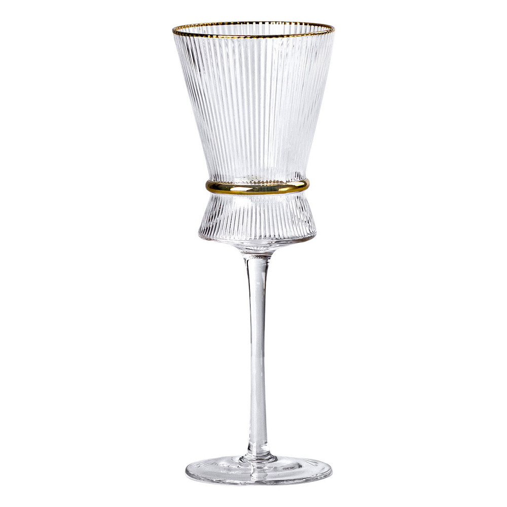 Yiwu Набір з 6 келихів з високими тонкими ніжками, 300 мл, для вина HP-16-7 Коломия - фото 2