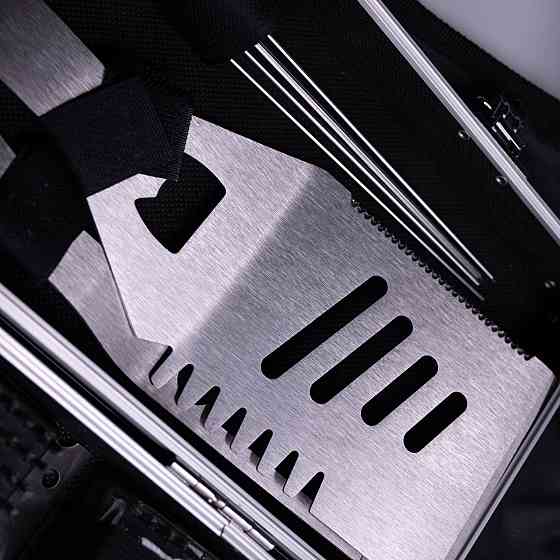 Набор аксессуаров для барбекю, мангала, гриля 19 предметов 42х14х7.5 см в кейсе HP-21-3 Киев