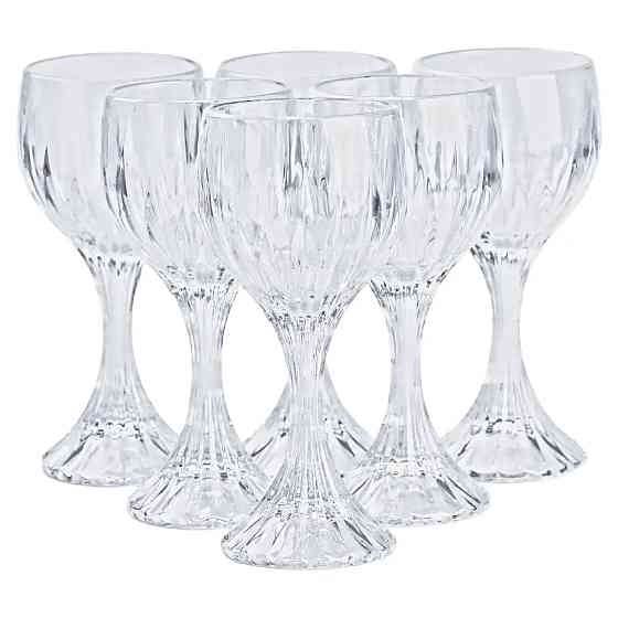 TS Kitchen Келихи з товстого скла набір для вина з 6 штук по 157 мл Київ