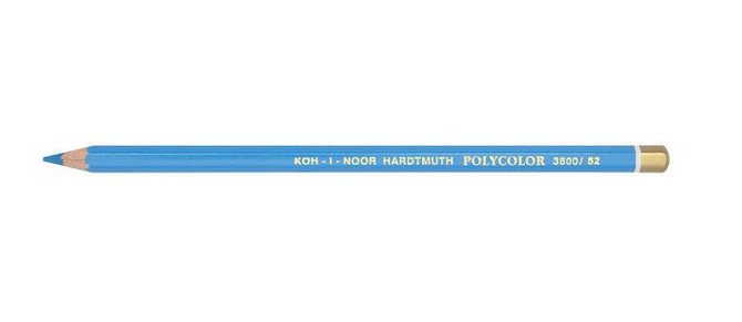 Олівець художній "Kooh-i-Noor" POLYCOLOR 3800/52 azure blue/небесний синій, шт Київ - фото 1