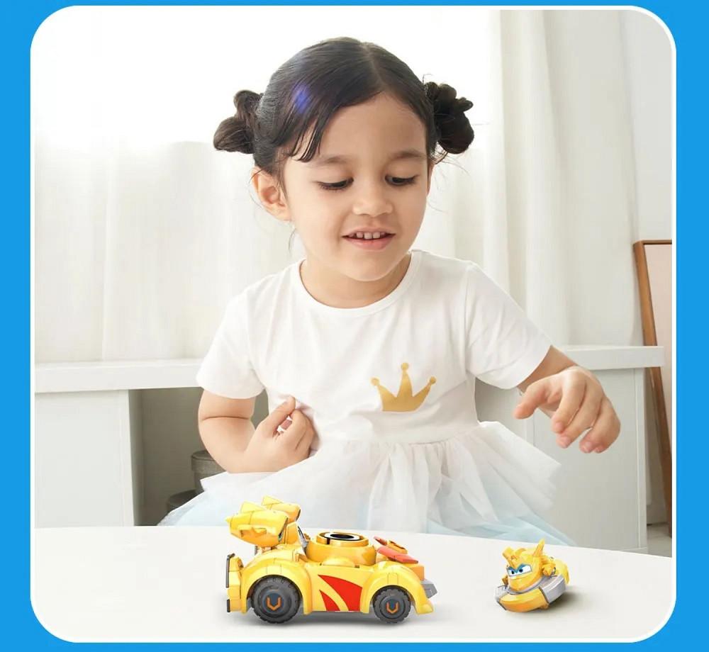 Ігровий набір Super Wings Spinning Vehicle Золотий Хлопчик (Golden Boy) Киев - изображение 11