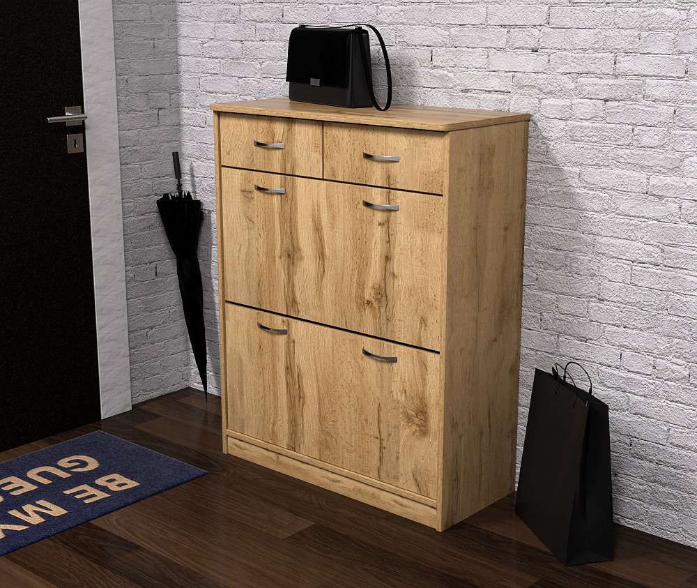 Тумба для обуви №2, Дуб Аппалачи, 800/350/1010 Львов - изображение 2