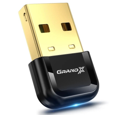Адаптер Grand-X Bluetooth 5.3 20m, 5 devices, 3Mb BT53G (BT53G) Винница - изображение 5