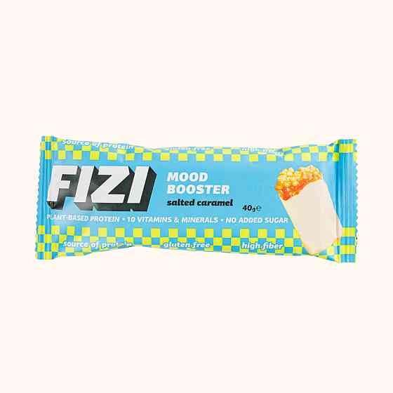 Батончик Fizi MOOD BOOSTER Salted Caramel 40g Луцьк