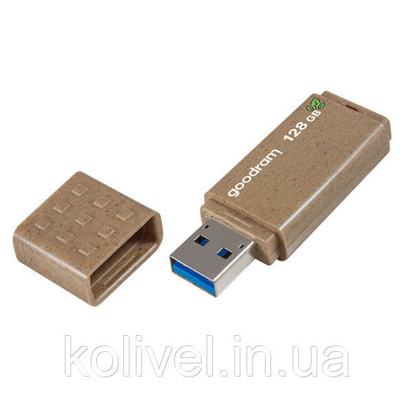 USB Flash GoodRAM 128GB USB 3.0 UME3 ECO FRIENDLY, Retail (UME3-1280EFR11) Киев - изображение 2