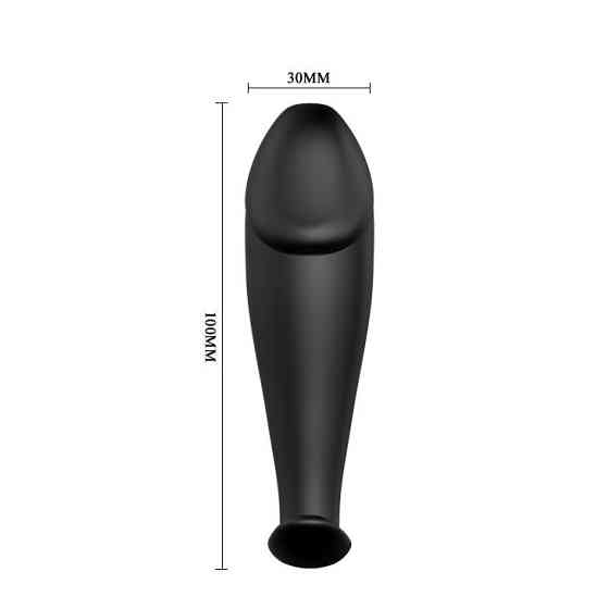 Анальна пробка - Pretty Love Special Anal Stimulation Vibrating Penis Black Sex Aura Київ