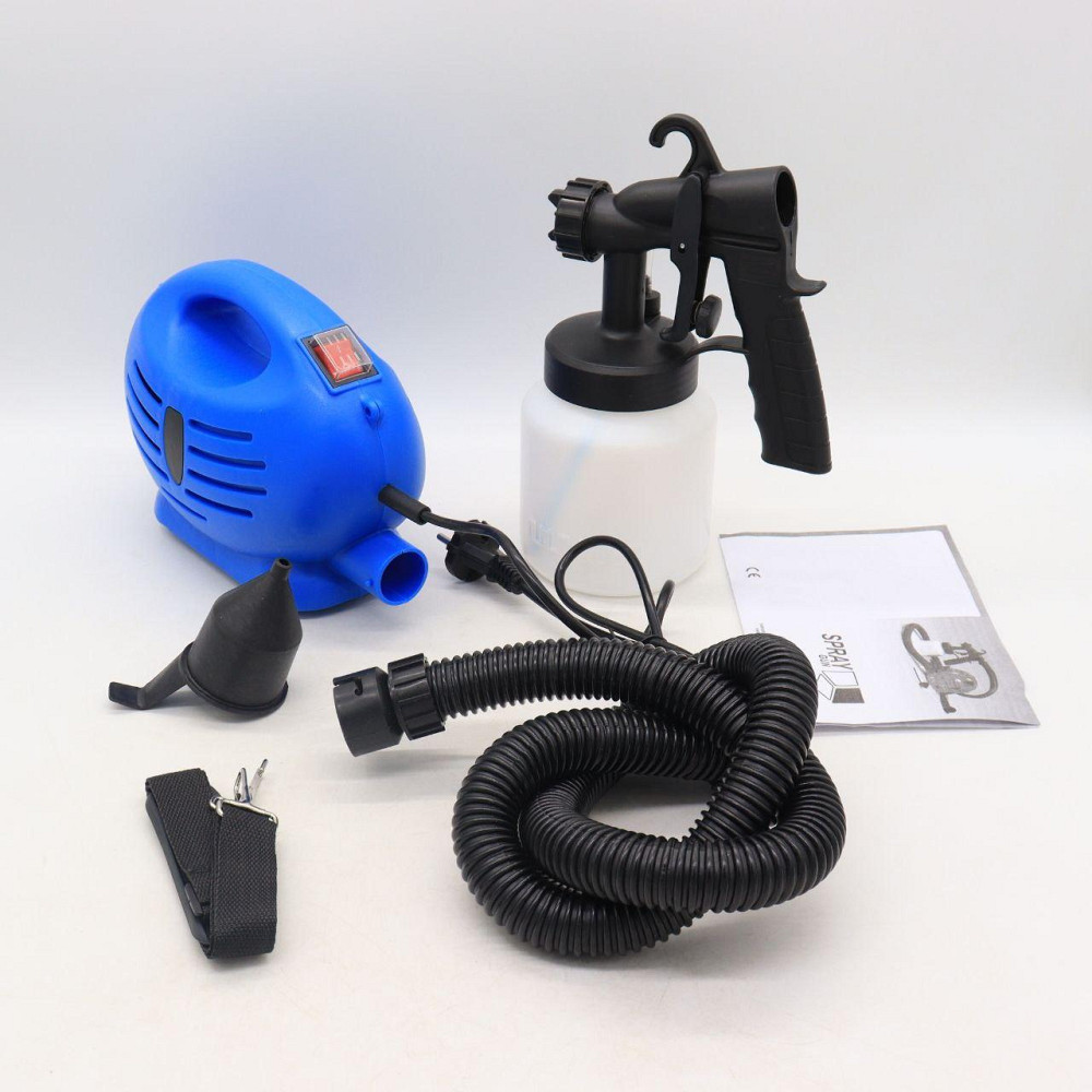 Фарборозпилювач 800мл Paint Zoom / Пістолет-розпилювач для фарби / Професійний фарборозпилювач Київ - фото 10