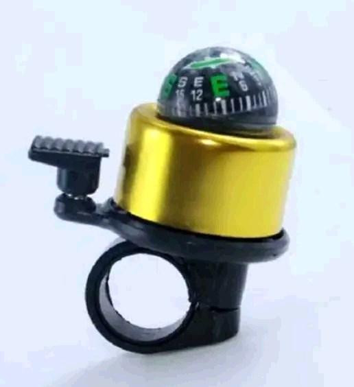 Дзвінок велосипедний (жовтий з компасом) Мукачево - фото 1