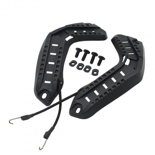 Рельсовое крепление на шлем каску FAST Планка Черный Киев - изображение 4