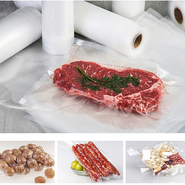 Вакуумные пакеты для вакууматора в рулоне — сменная плёнка 5 м 150MM/ 200MM/ 250MM/ 300MM для хранения и готовки Одесса - изображение 20