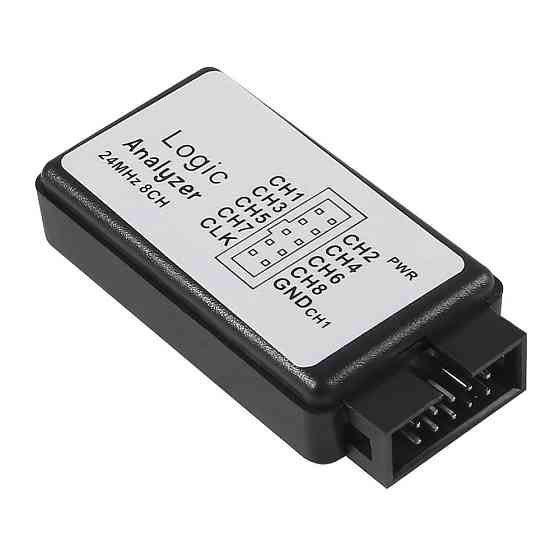 USB логический анализатор 24 МГц, 8-канальный, для MCU, ARM, PIC, тестирования цифровых схем Киев