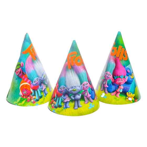 Ковпак святковий "Тролі Універсальні №8" 7003-0038, 15см, в упаковці 20 шт Вінниця