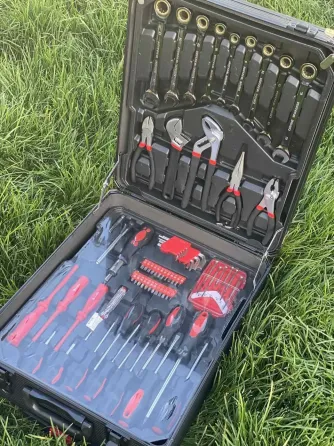 Большой Набор инструмента в чемодане Rainberg 399 предметов, инструменты, набор инструментов Коломия