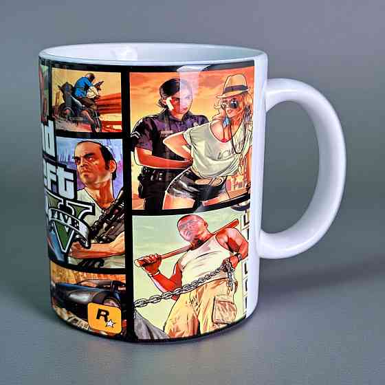 Керамическая чашка Grand Theft Auto V Городище