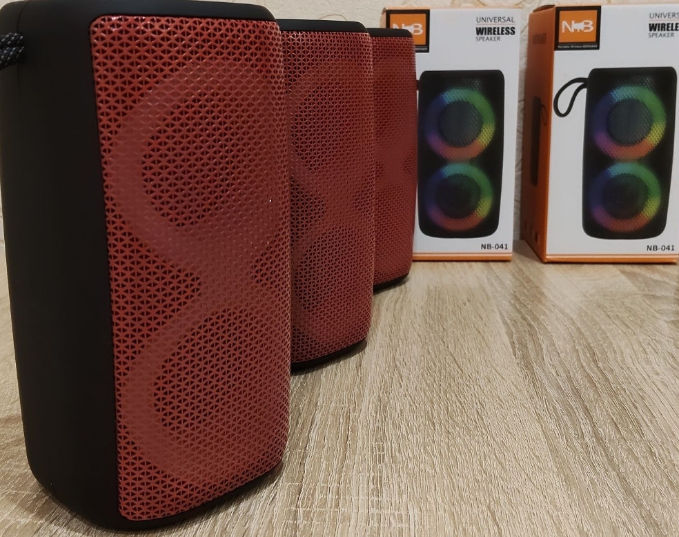 Мощная блютуз колонка с подсветкой и FM радио. Харків - фото 7