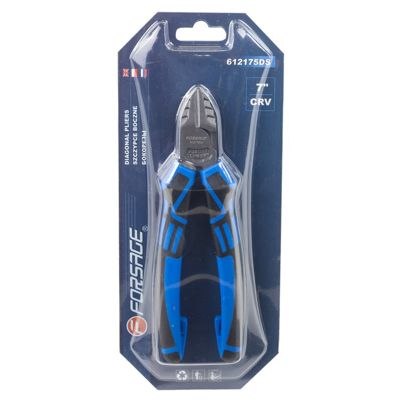 Бокорізи "Profi" 175 мм Cr-V 6150+дод. загартування (зайве стиснення збільшене на 60%), у блістері F-612175DS Одеса - фото 2