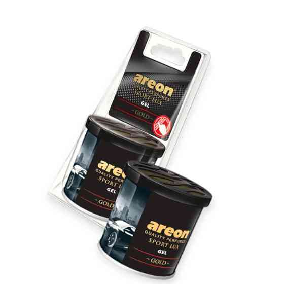 Ароматизатор на панель гель areon gel sport lux 80г "gold" Мукачево