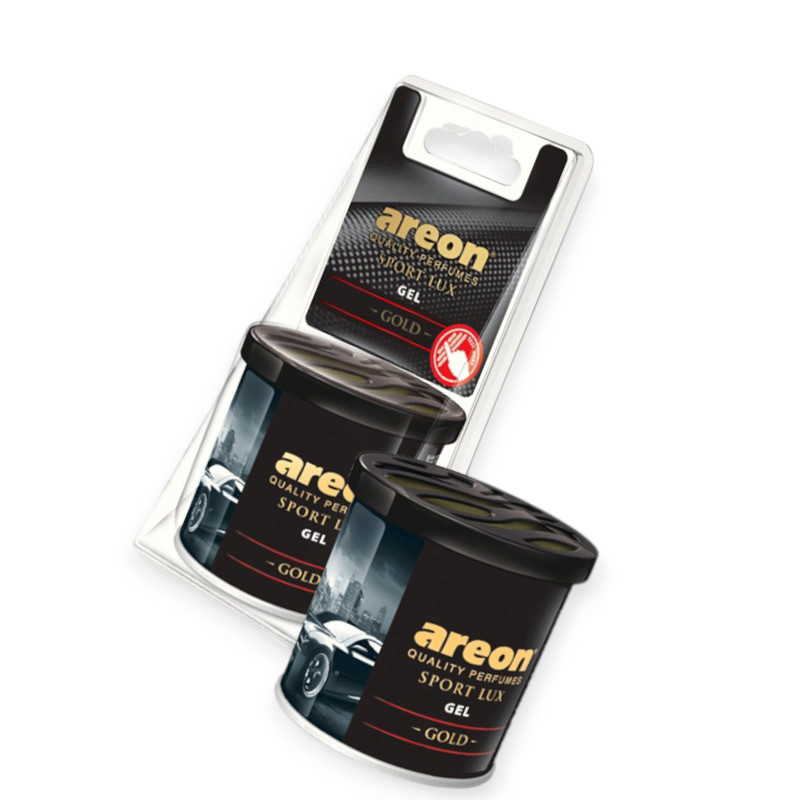 Ароматизатор на панель гель areon gel sport lux 80г "gold" Мукачево - фото 1