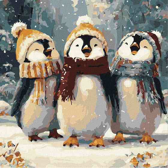 Картина за номерами "Щасливі співи" ©art_selena_ua KHO6856, 40х50 см Вінниця