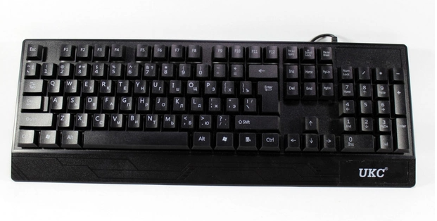 Клавіатура ігрова з підсвічуванням та мишкою UKC M 710 black 4958 pr Одеса - фото 2