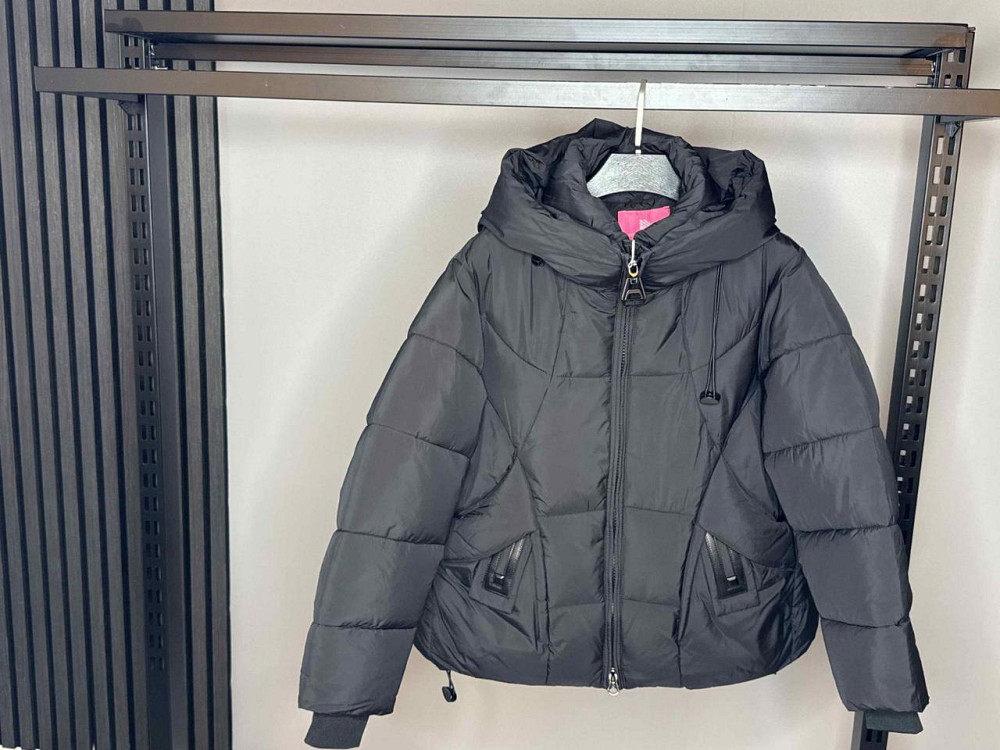 Детская зимняя черная куртка для девочки подростка 146,152,164 Николаев - изображение 1