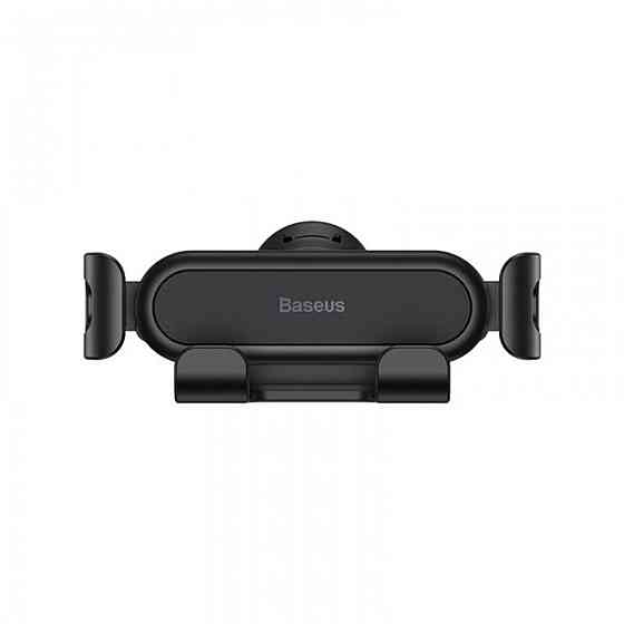 Тримач для мобiльного Baseus Stable Gravitational Car Mount Lite (Air Outlet Version) black Київ