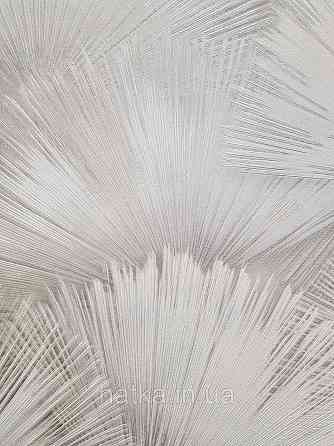 Обои виниловые на флизелиновой основе Rasch Incanto 1.06х10 абстракция фейерверк бежевые золото с серебром 3д Киев