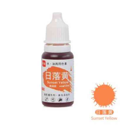 Пищевой краситель sunset yellow - 10г, материал: пигментные чернила, для тортов, мастики, мыла и т.д. Киев