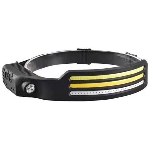 Світлодіодний ліхтар з кріпленням на голову BL-W689-LM+3COB, Ліхтар на лоб для риболовлі Police RU-56 Львів - фото 8