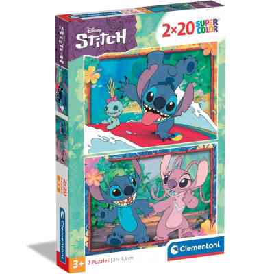 Пазл Clementoni Disney Stitch 2 шт по 20 елементів (24809) Вінниця