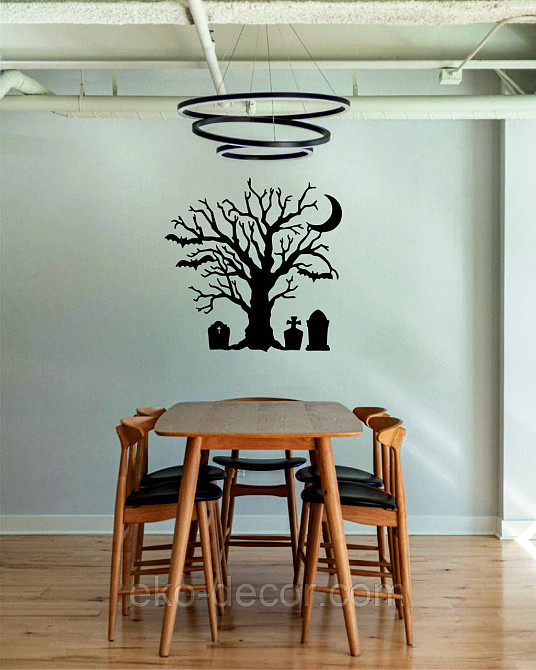 Декоративное настенное 3D Панно «Хэллоуин», Декор на стену с объемом Киев - изображение 4