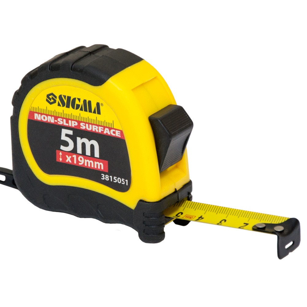 Sigma Рулетка shiftlock 5м×19мм SIGMA (3815051) Коломыя - изображение 1