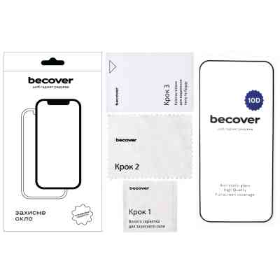Стекло защитное BeCover Realme 13 Pro Plus 5G 10D Black (713168) Винница