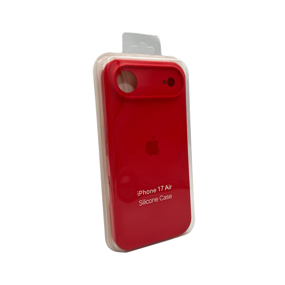 Чохол для смартфона Silicone Full Case AA Camera Protect for Apple iPhone 17 Air 43,Berry Red Київ - фото 2