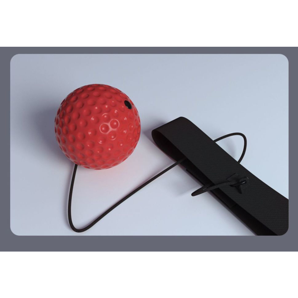 Пневмотренажер для бокса с двумя мячами, файтбол fight ball Black-Red Бровары - изображение 3