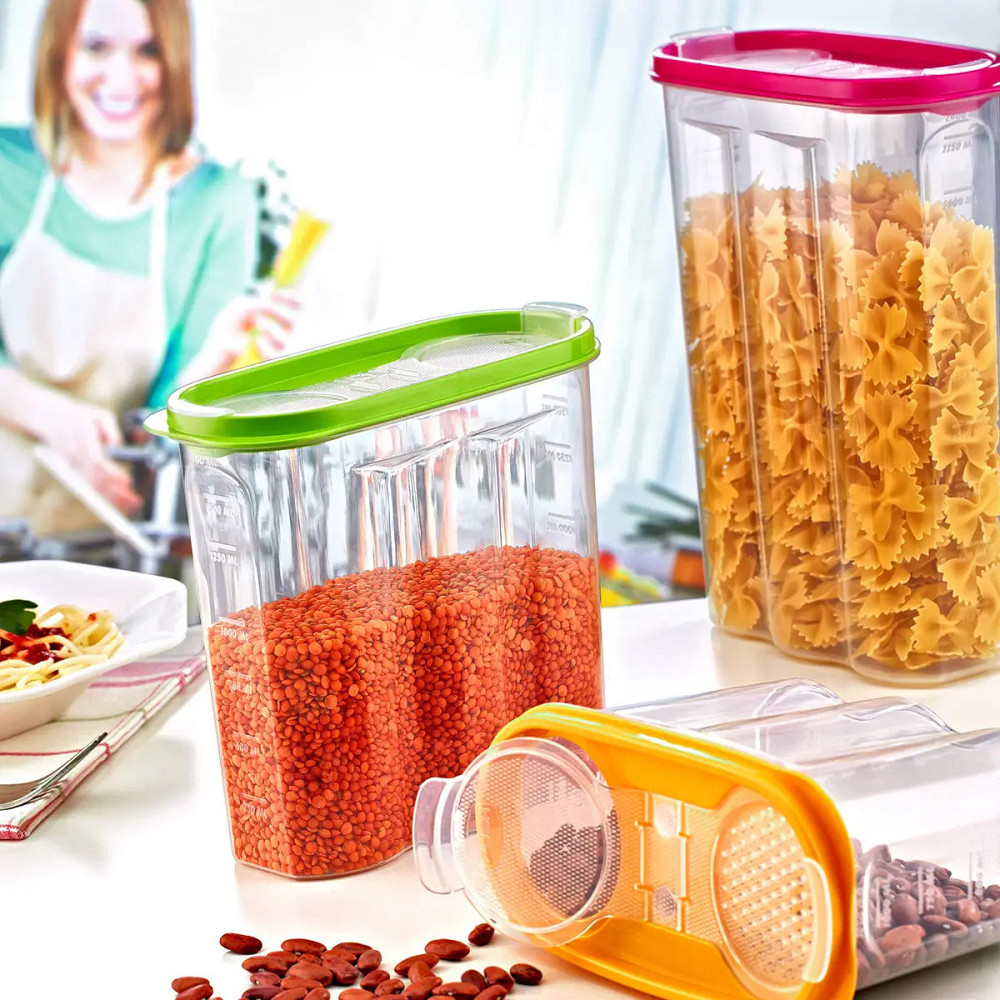 Ємність для сипучих продуктів 1.2 лт Irak Plastik (SA-930) Одеса - фото 4